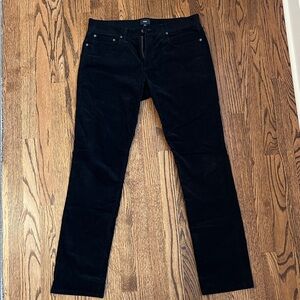 Vince Men's Dark Corduroy Trousers